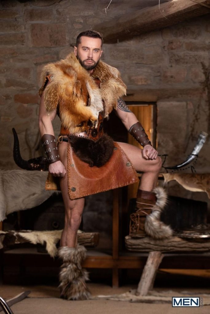 Men sexy muscle hottie Craig Marks hot hole raw fucked Viking warrior Tyler Berg huge cock 5 image gay porn 683x1024 - Craig Marks, Tyler Berg