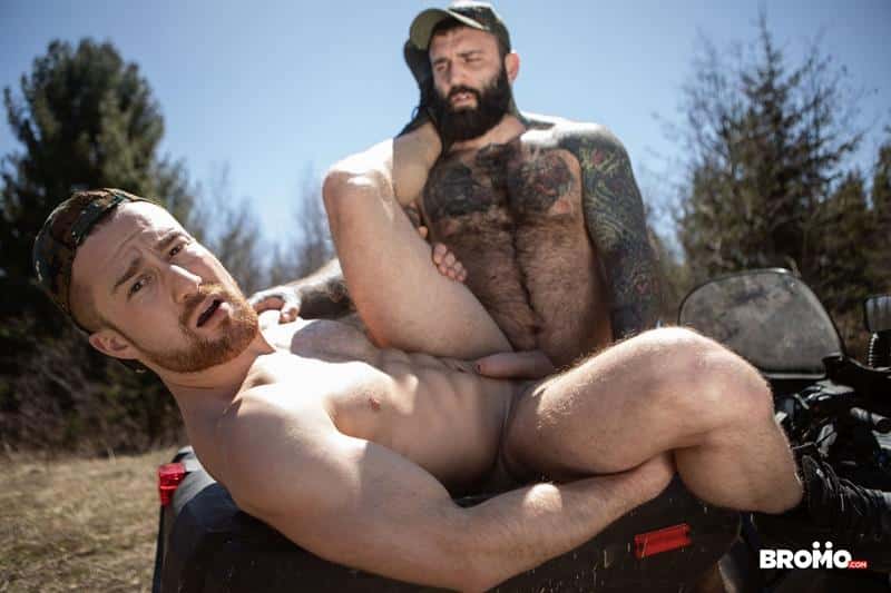 Horny big muscle redhead Olivier Robert bottoms hairy muscled hunk Markus Kage at Bromo 19 image gay porn - Olivier Robert, Markus Kage
